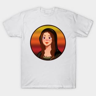 Mona Lisa by Leonardo da Vinci T-Shirt